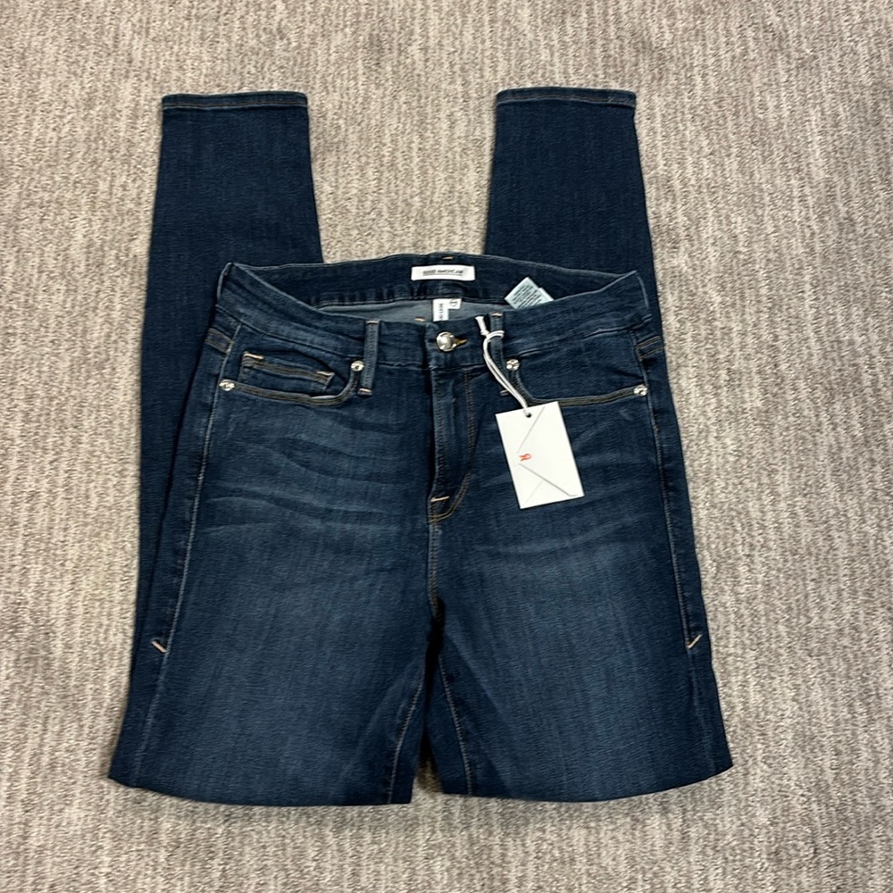 NWT Women’s Good American Good Legs Skinny Jeans size 6/28
